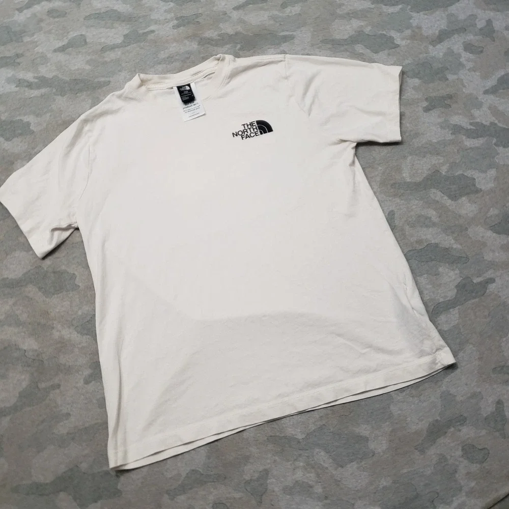 The North Face Shirt Womens Medium White Short Sleeve Outdoors Graphic
